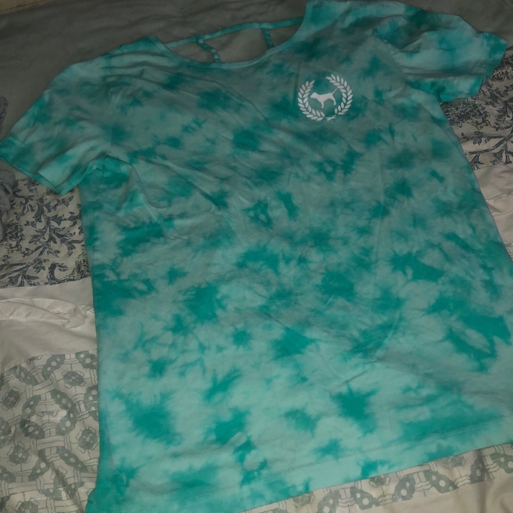pink tie dye t-shirt